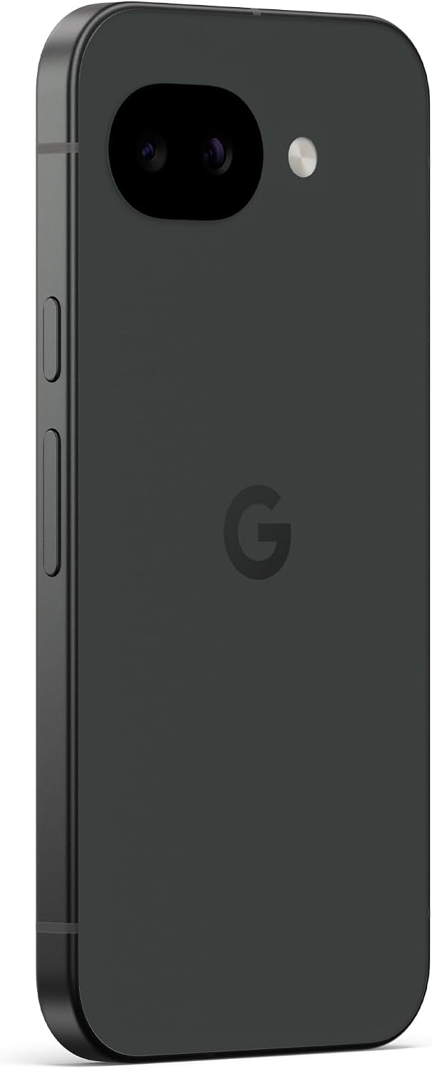Google Pixel 10a – Sept Ans de mises à Jour et de Nouvelles fonctionnalités, Plus de 30 Heures d'autonomie, Coach Photo, Gemini Live, Sécurité Pixel – Noir Volcanique, 128GB