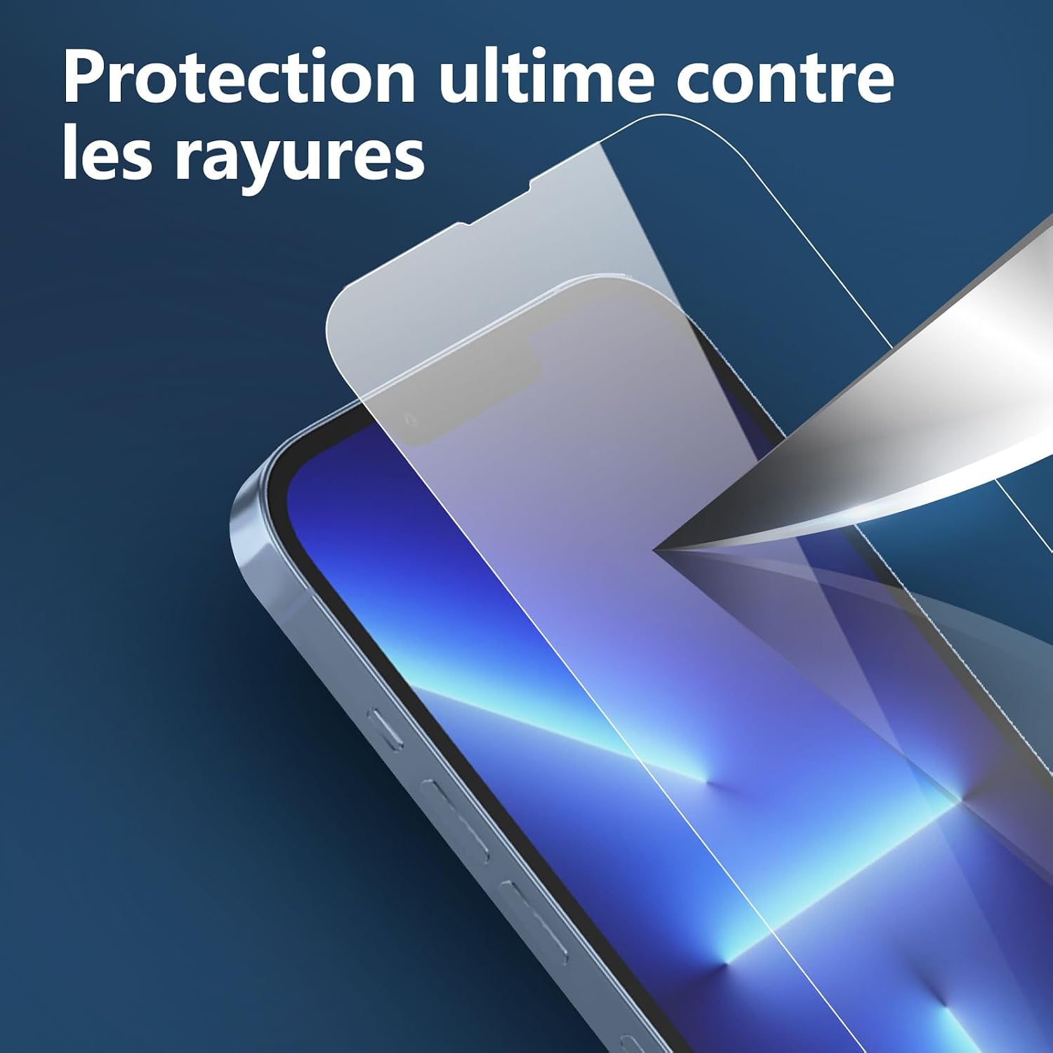 NEW'C Lot de 3, Verre Trempé pour iPhone 17, 17 Pro, iPhone 16 Pro (6,3″) Film en Protection écran efficace contre les Rayures - Ultra Résistant - HD Transparent - Outil d'installation facile inclus