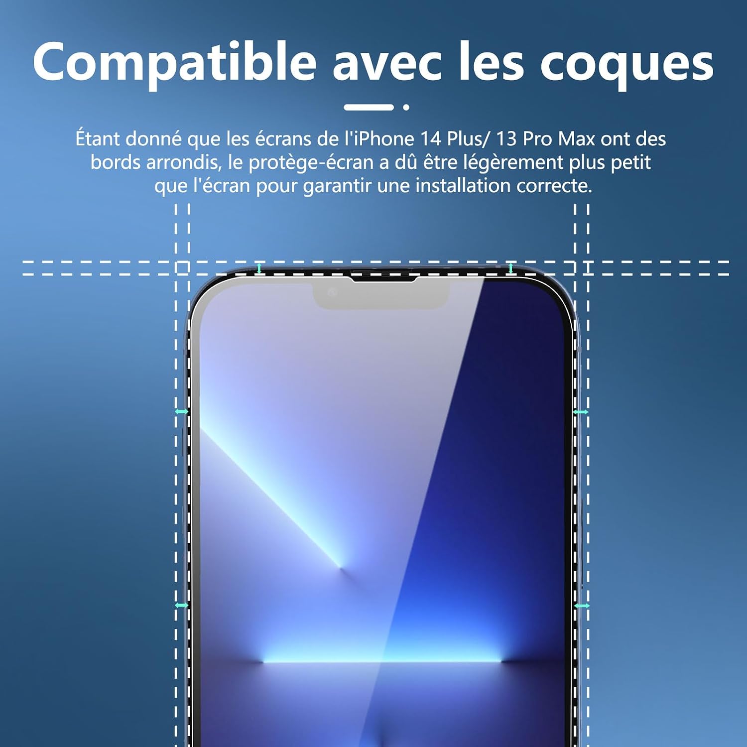 NEW'C Lot de 3, Verre Trempé pour iPhone 17, 17 Pro, iPhone 16 Pro (6,3″) Film en Protection écran efficace contre les Rayures - Ultra Résistant - HD Transparent - Outil d'installation facile inclus