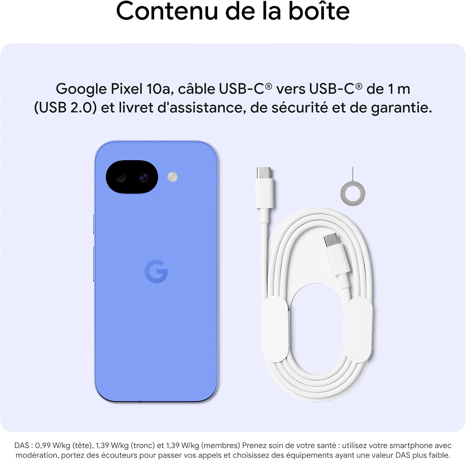 Google Pixel 10a – Sept Ans de mises à Jour et de Nouvelles fonctionnalités, Plus de 30 Heures d'autonomie, Coach Photo, Gemini Live, Sécurité Pixel – Noir Volcanique, 128GB