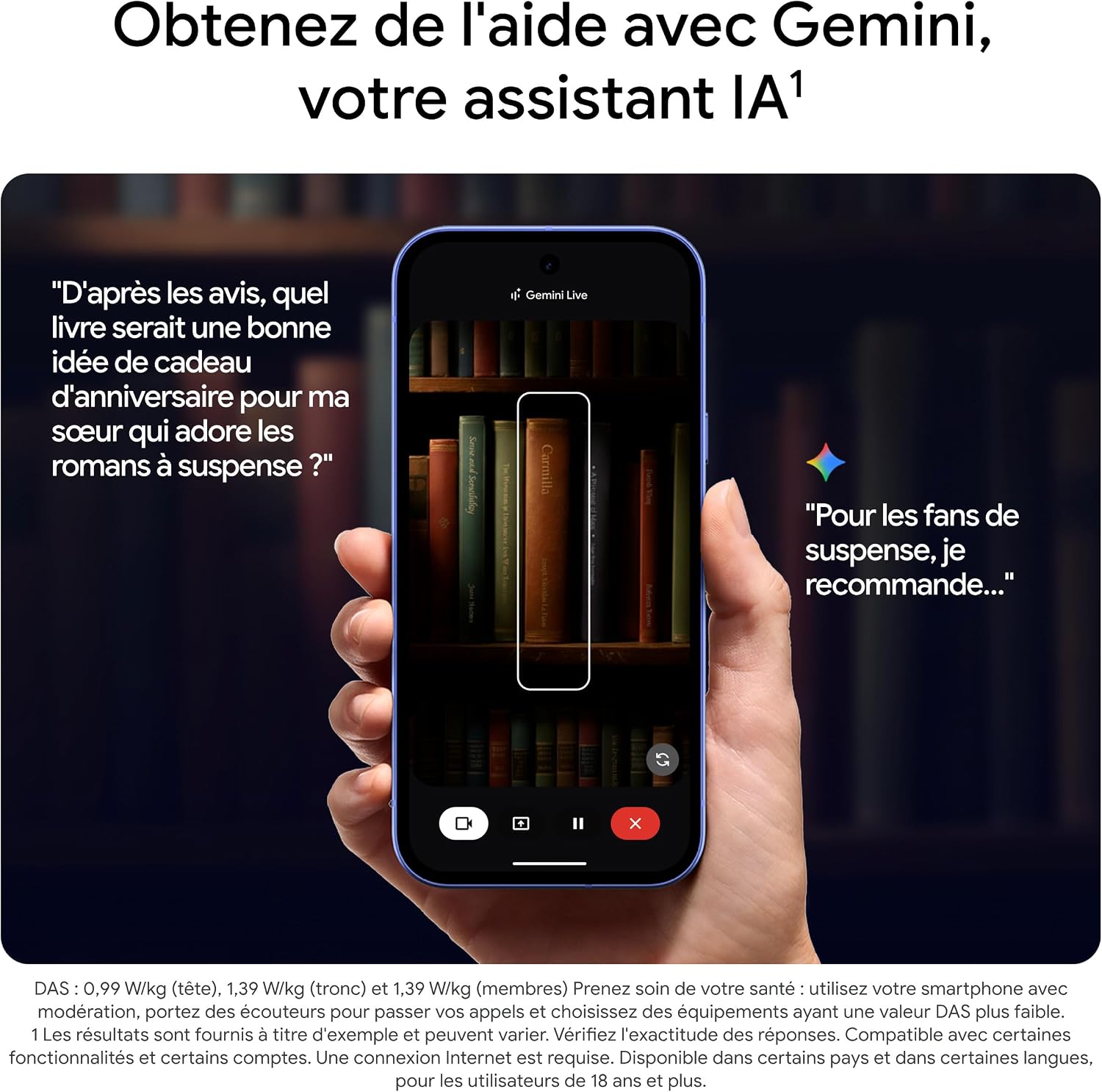 Google Pixel 10a – Sept Ans de mises à Jour et de Nouvelles fonctionnalités, Plus de 30 Heures d'autonomie, Coach Photo, Gemini Live, Sécurité Pixel – Noir Volcanique, 128GB