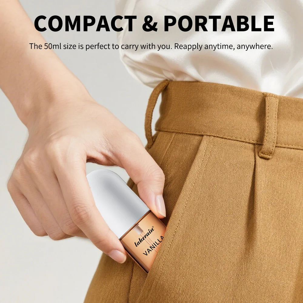 Parfum pour Homme Femme à utiliser pour la peau, le corps et les cheveux - Brume parfumée de luxe longue durée Collection de parfums Vanille et Rose