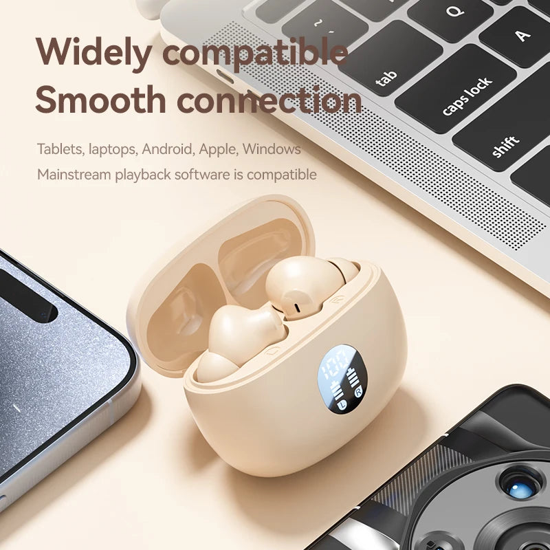 2026 Hot Selling M69 TWS Earbuds Wireless Headphone BT5.3 Earphone Gaming Headset Stereo Sound Music In-ear Earphone 2026