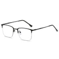 Photochromic Rectangle Half Frame UV 400 Lunettes-soleil Retro Business Oculos De Sol Fish Sunglasses Men Women Blue Ray Glasses
