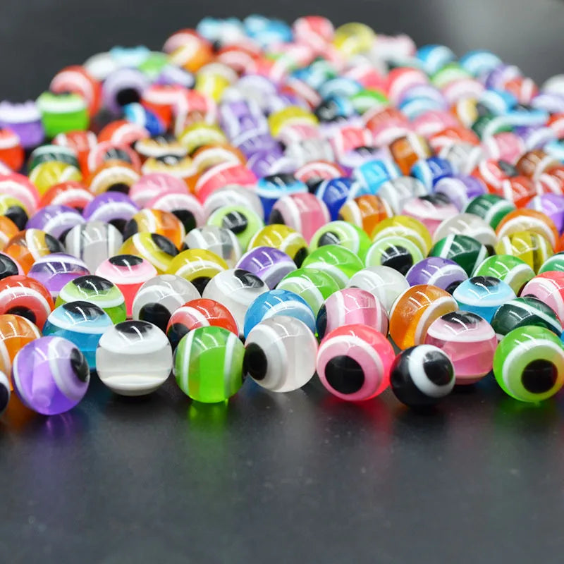 10pcs/lot 3D Fishing Lure Eye Simulation Fly Fishing Artificial Fish Eye Texas Rig Accessory 4mm/6mm/8mm/10mm/12mm DIY Tool A317