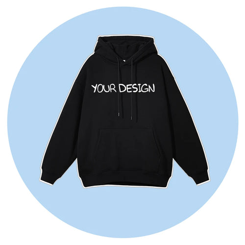 100% Cotton Oversize Custom logo Design Heavyweight 500 Gsm Embroidery Hoodie  Men's Hoodies & Sweatshirts