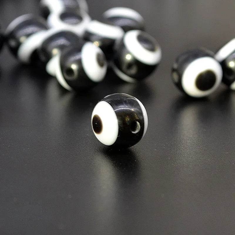 10pcs/lot 3D Fishing Lure Eye Simulation Fly Fishing Artificial Fish Eye Texas Rig Accessory 4mm/6mm/8mm/10mm/12mm DIY Tool A317
