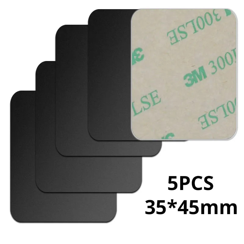 Metal Plate For Magnetic Car Phone Holder Universal Iron Sheet Disk Sticker Mount Mobile Phone Magnet Stand For IPhone