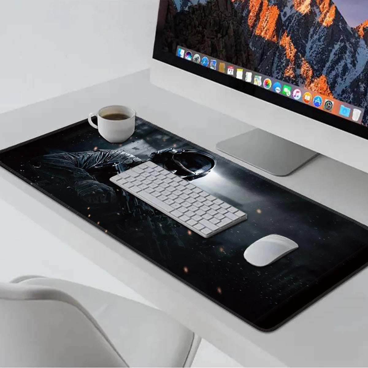 2026 LW XXXL Large Computer Game Non slip Rubber Gaming Mouse Pad Computer Peripheral Custom Printed Full Size Desk Pad