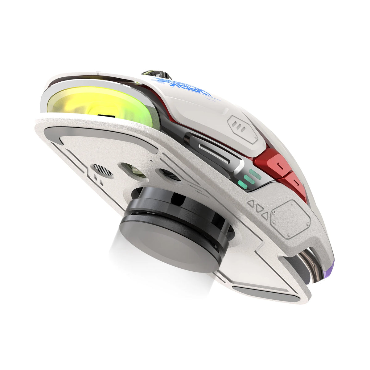 Hot Sale 2.4G Wireless BT RGB Gaming Mouse PAW3212 Sensor 4800 DPI Ergonomics Rechargeable Battery 10m Range 6 Buttons for