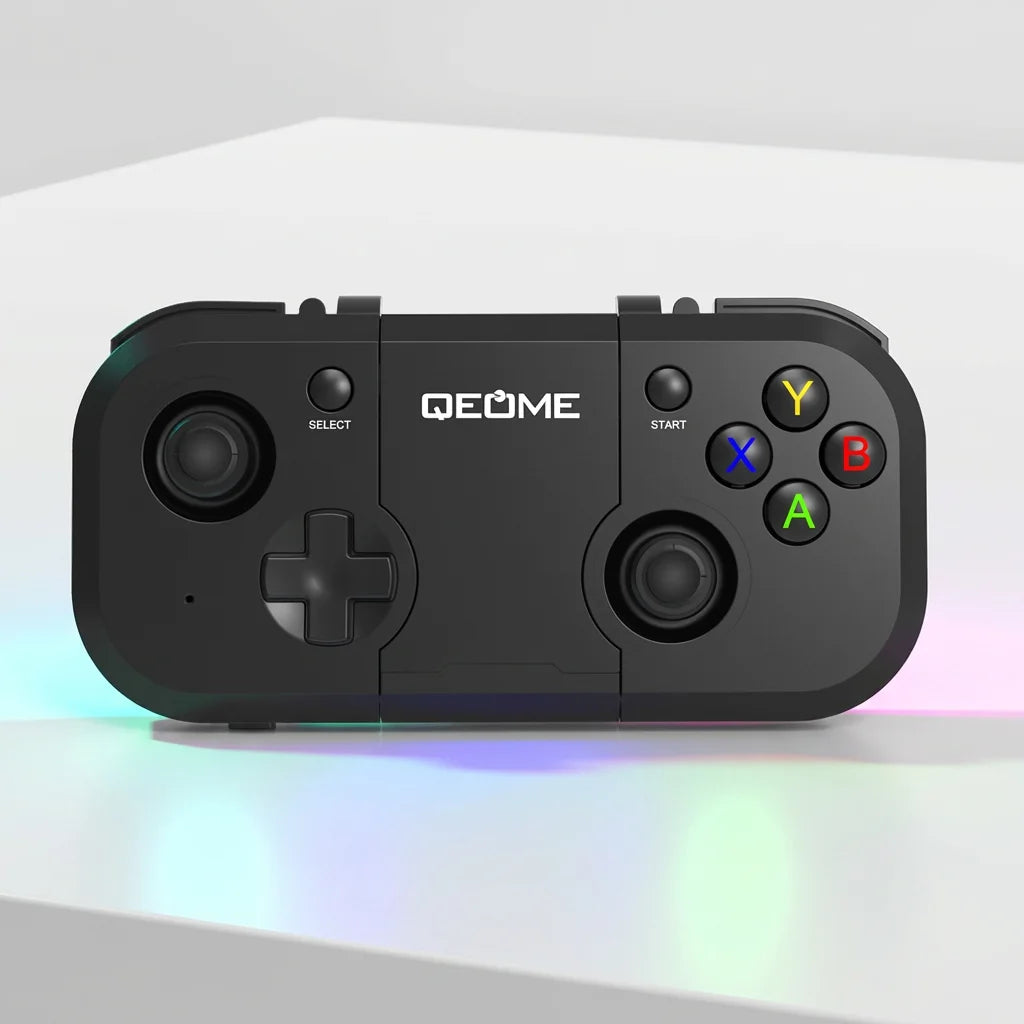 Multi-Platform Game Controllers with Built-In Phone Holder Compatible with PC/Switch/P3/P4/Android/iOS and US Warehouse