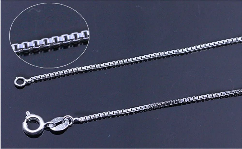 925 Sterling Silver New Ladies Fashion Jewelry High Quality Crystal Zircon Pearl Round Pendant Necklaces For Women Length 45CM