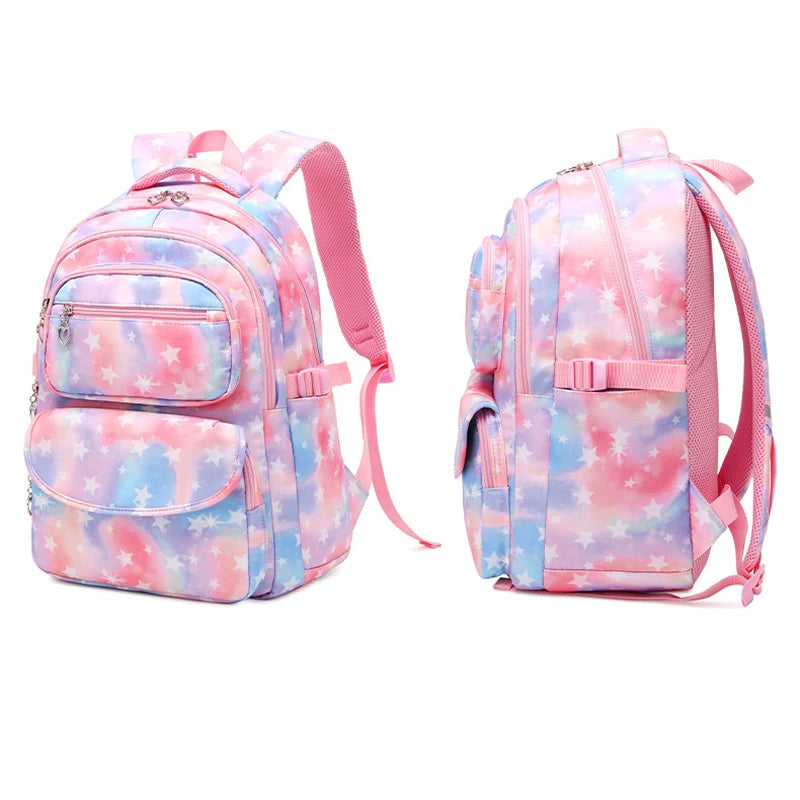 School Bag for Girls Youth Stitch Backpack 3 Pcs/Set Children Book Bag Waterproof School Pencil Case Mochila 2025 Lunchbox