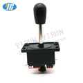 One HAPP Style Joystick Spanish Arcade Rocker with 3 Pin Microswitch, Red Bat Ball, PC Raspberry Game Machine, DIY Accessories