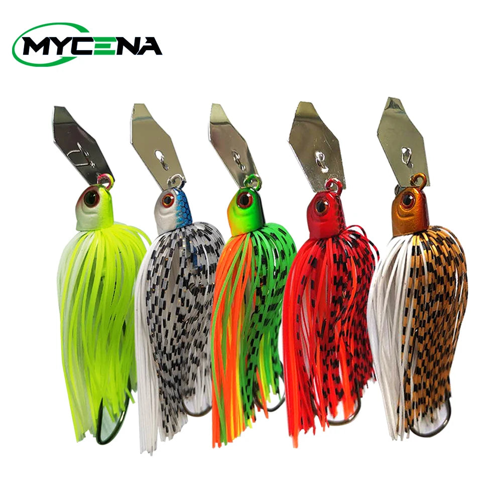 Leurre de pêche sans herbe Mycena 9G/13G/16G/19G Chatterbait spinner bait Buzzbait wobbler chatterbait pour achigan brochet doré