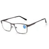 Wholesales Anti-blue Reading Glasses for Men Presbyopic Eyewear With Degree +1 +1.5 +2 +2.5 +3 +3.5 +4