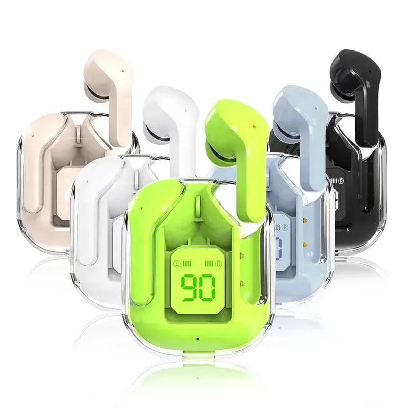 Tws in Ear Phones Buds Air31 Transparent Sport True Wireless Tws Game Gaming Headset Headphone Earbuds Earphones 2024