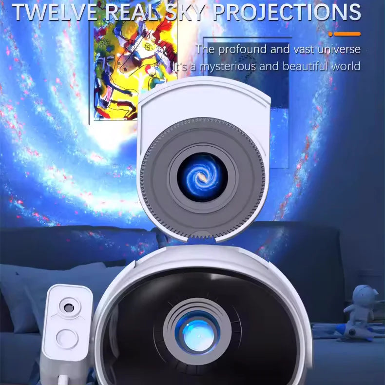 New Arrival Led Color Changing Lamparas Decorativas Smart Table Astronaut Galaxy Projector Lamp