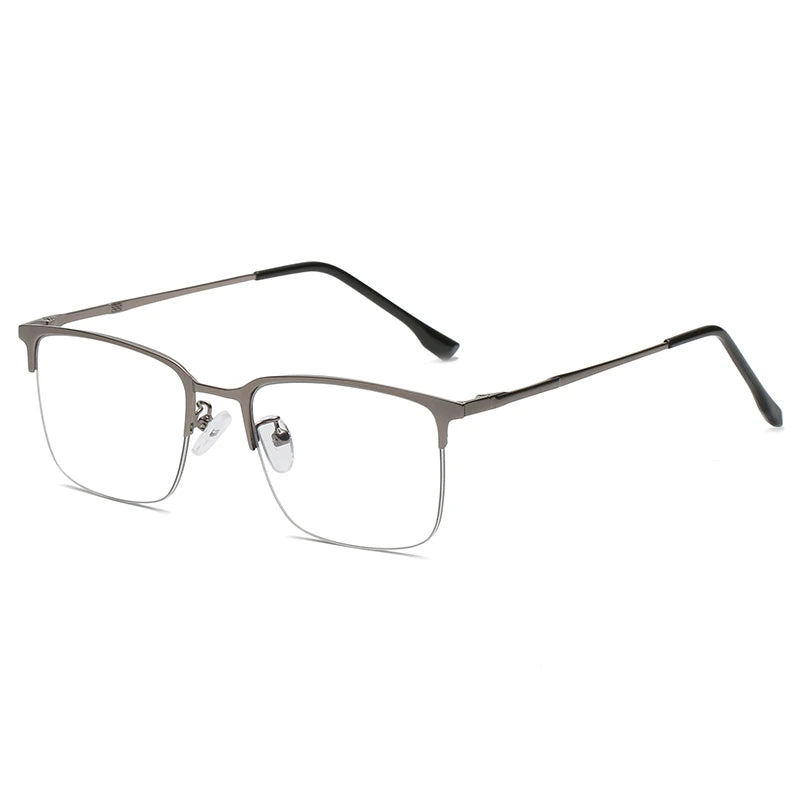 Photochromic Rectangle Half Frame UV 400 Lunettes-soleil Retro Business Oculos De Sol Fish Sunglasses Men Women Blue Ray Glasses