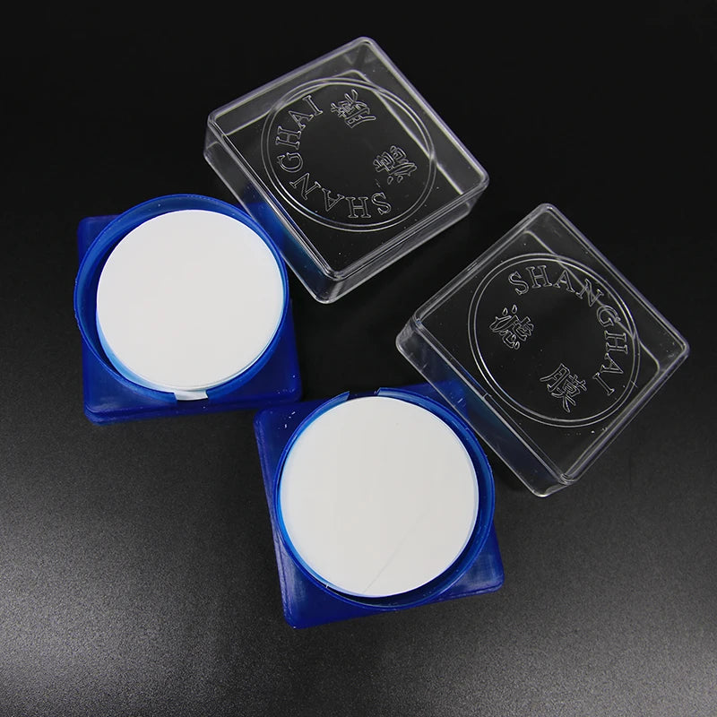 IKEME 50Pcs MCE Membrane Filter Mixed Cellulose Ester 50mm 0.45um Laboratory Filter Membrane