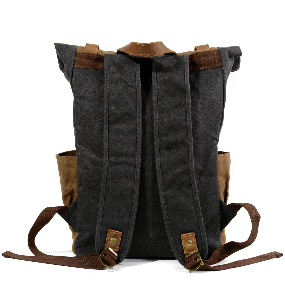 Large Capacity Men's Rucksack Batik Canvas Backpack Outdoor Leisure Travel Backpack Retro Waterproof Rucksack Hiking Backpack