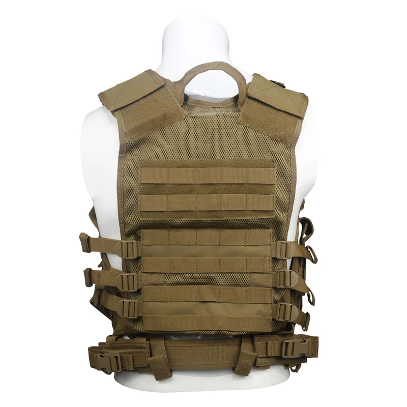 American Warehouse Multifunctional Full Protective Tactical Vest for Men Fashionable Tactical Vest Bag