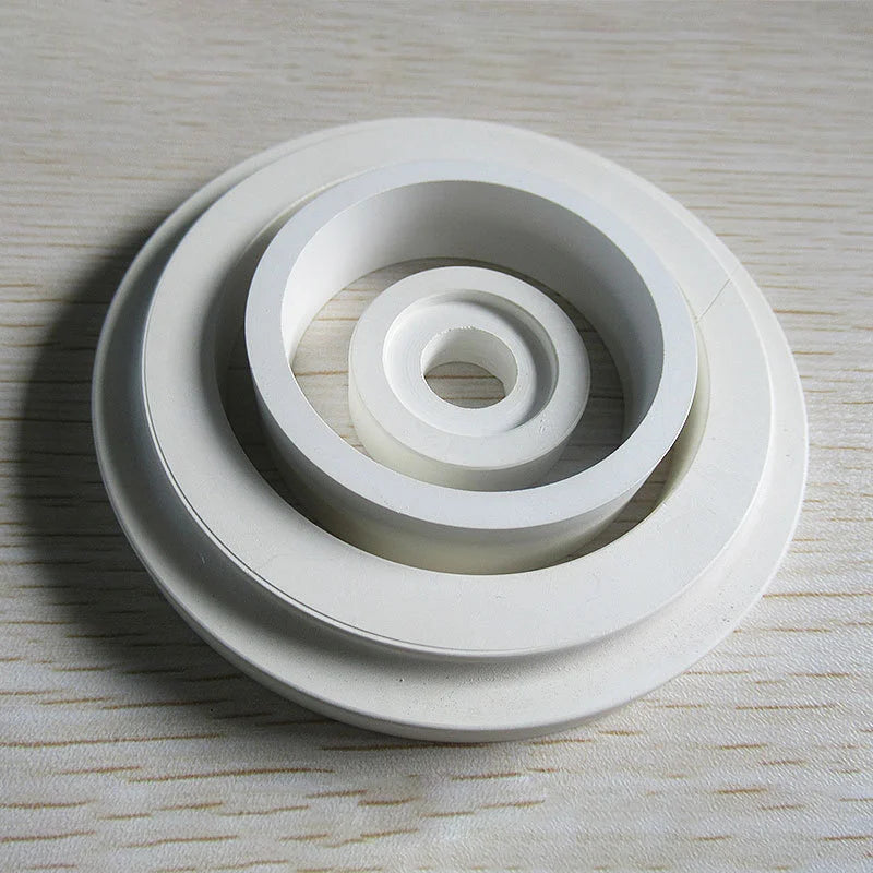White Hexagonal BN Boron Nitride Ceramic Plate BN Boron Nitride Tube Hot-Pressed Glazed Corundum Ceramic Insulator
