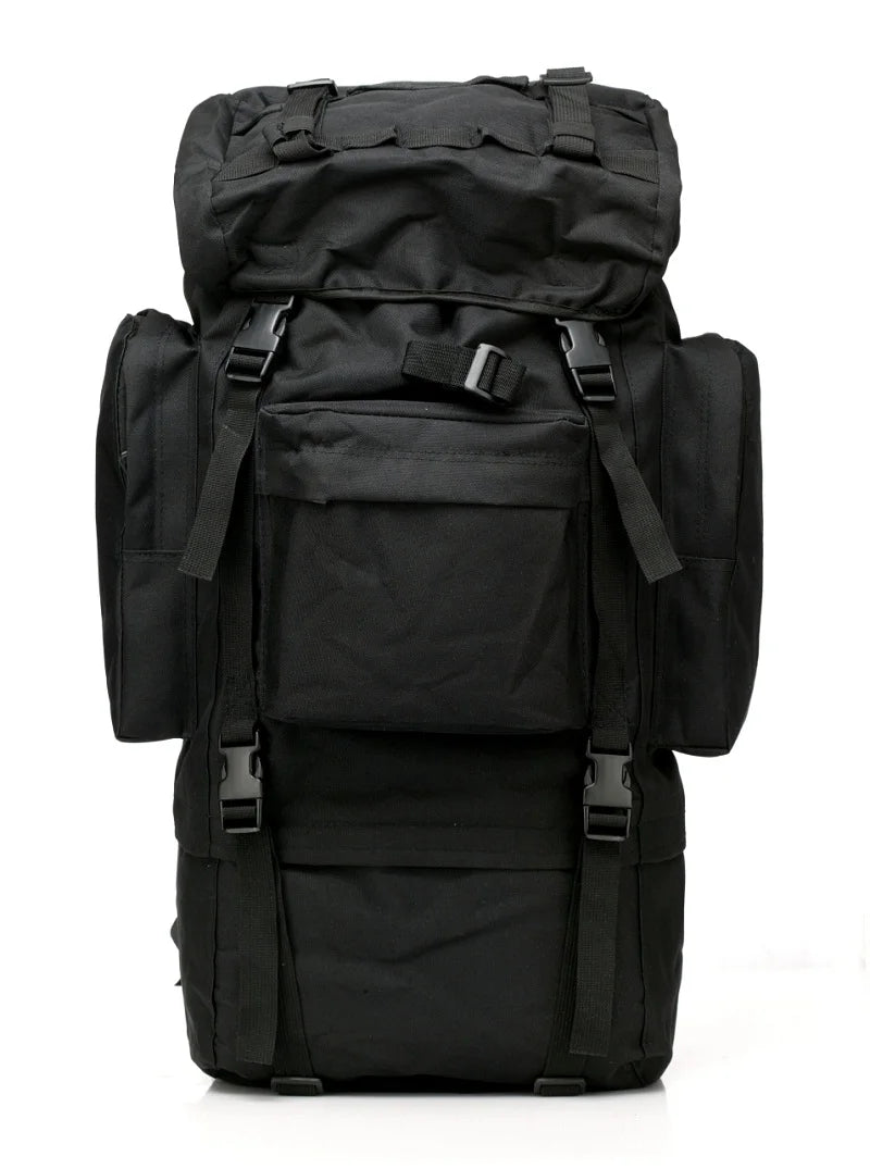 Outdoor Tactical 70L Travel Custom Waterproof Backpack Hiking Hunting  Rucksack Bag