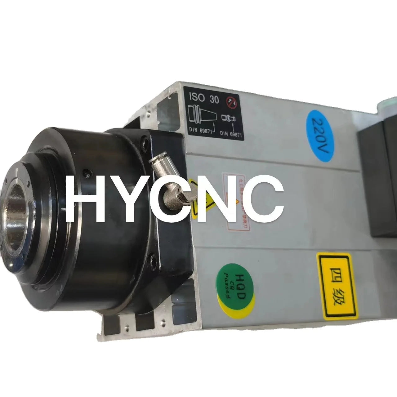 4.5 Kw Atc Spindle Iso30 Motor Bt30 4.5kw Air Cooling Gdl51-30-24z/4.5 Kw Hqd Cnc Router Using