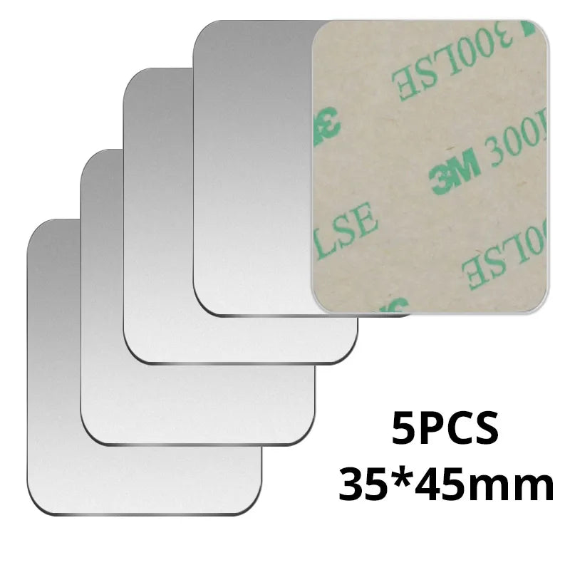 Metal Plate For Magnetic Car Phone Holder Universal Iron Sheet Disk Sticker Mount Mobile Phone Magnet Stand For IPhone