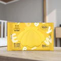 80 Count Disposable Kids Mouth Hand Baby Wet Wipes Biodegradable Organic Factory Direct Supply Hypoallergenic and Sensitive Skin