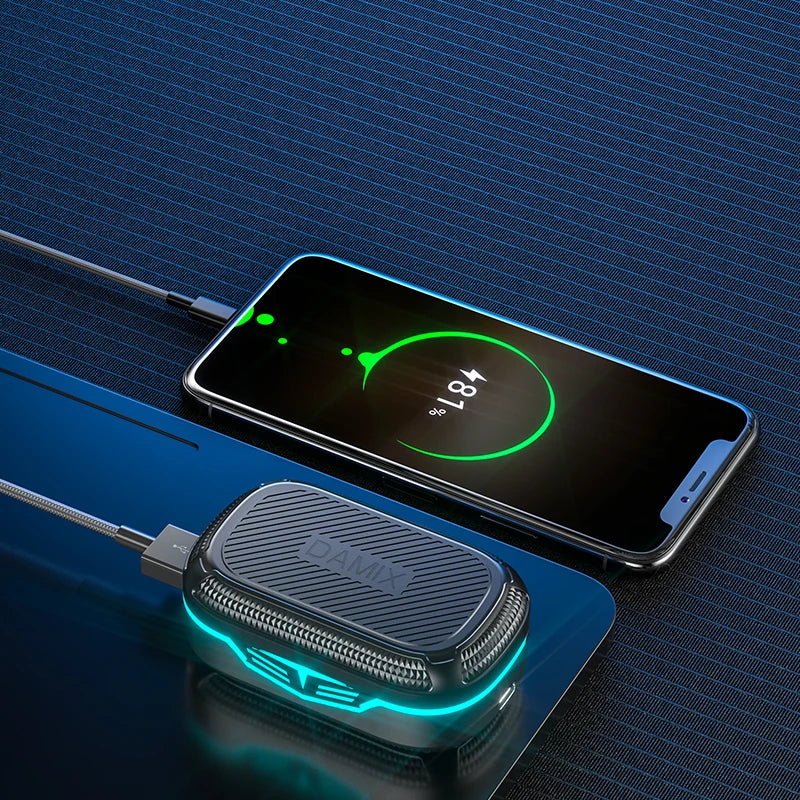 GQ-10 Sports Wireless Gaming Earphones Light Digital Display Headset Stereo HiFi In-Ear TWS Earbuds with Power Bank