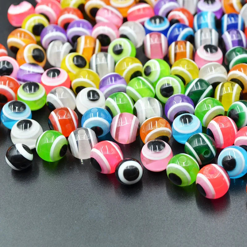 10pcs/lot 3D Fishing Lure Eye Simulation Fly Fishing Artificial Fish Eye Texas Rig Accessory 4mm/6mm/8mm/10mm/12mm DIY Tool A317