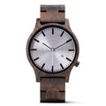 For DODO DEER Custom Brand for Zebra Wood Watch for Men Quartz Movement Wristwatch Calendar 43mm Dial Diameter 20mm Band Width