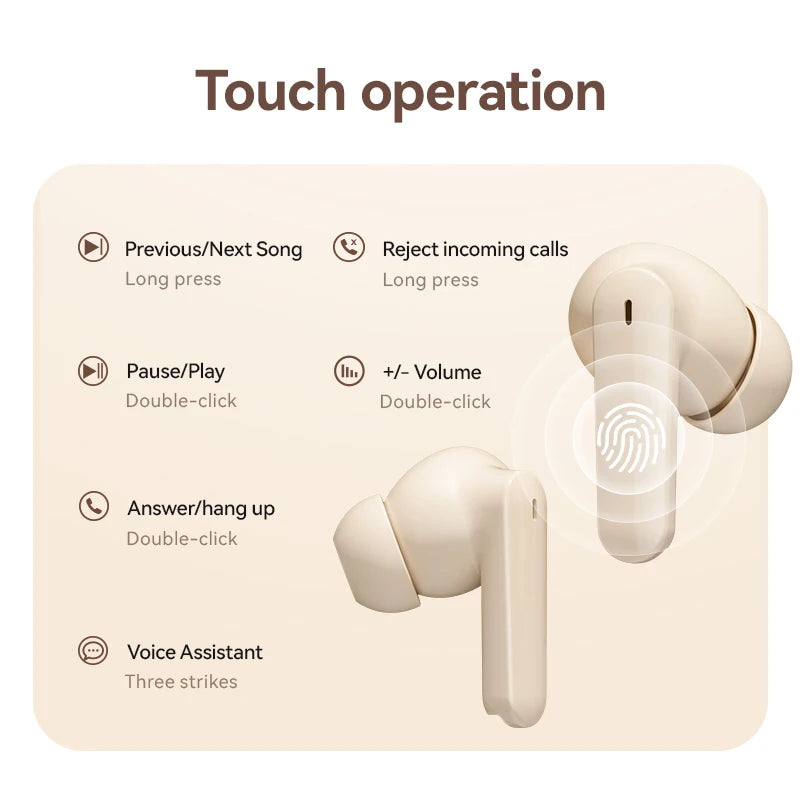 2026 Hot Selling M69 TWS Earbuds Wireless Headphone BT5.3 Earphone Gaming Headset Stereo Sound Music In-ear Earphone 2026