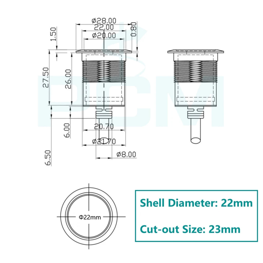 Coupleur USB rond femelle-femelle en aluminium industriel USB-A pour montage sur panneau, châssis d'armoire, équipement de machine