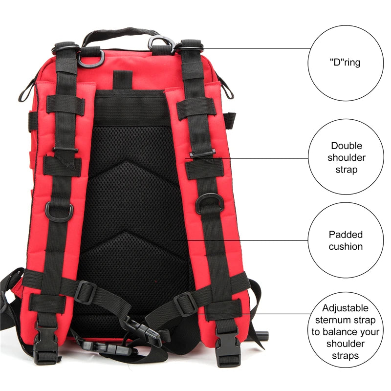 Tactical Backpack American Warehouse Molle Small 30L Rucksack Tactical Bug Out Backpack Waterproof