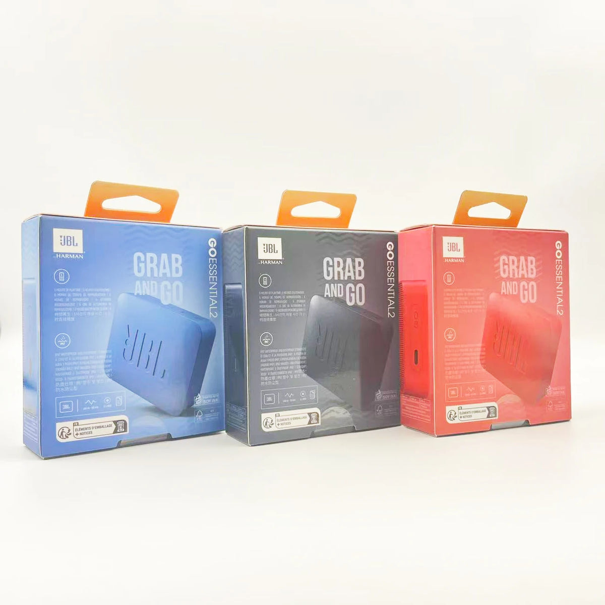 JBL GO ESSENTIAL2  Portable Bluetooth Speaker, Outdoor Waterproof Subwoofer, Desktop Mini Speaker
