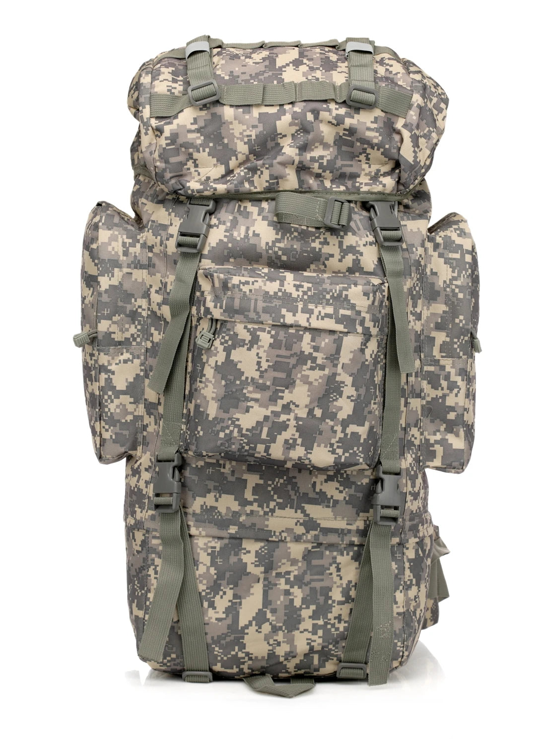 Outdoor Tactical 70L Travel Custom Waterproof Backpack Hiking Hunting  Rucksack Bag