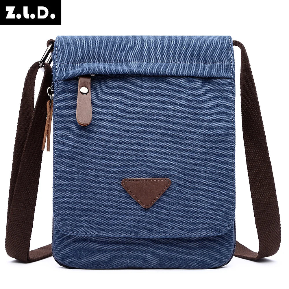 Leisure Outdoor Shoulder Bag Men Vintage School Shoulder Bag Wiht  Shoulder Strap Bag