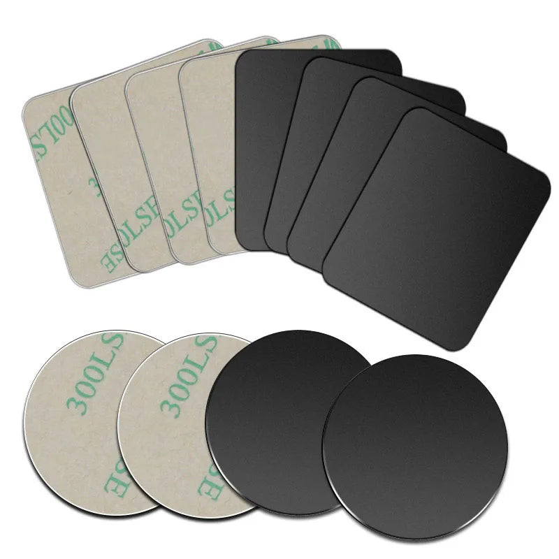 Metal Plate For Magnetic Car Phone Holder Universal Iron Sheet Disk Sticker Mount Mobile Phone Magnet Stand For IPhone