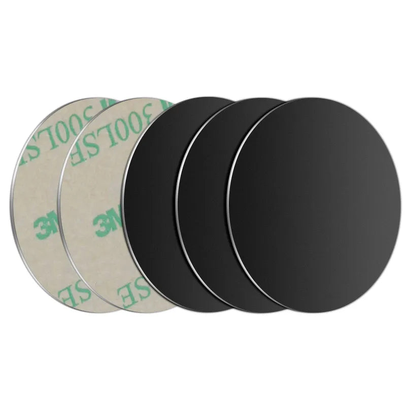 Metal Plate For Magnetic Car Phone Holder Universal Iron Sheet Disk Sticker Mount Mobile Phone Magnet Stand For IPhone