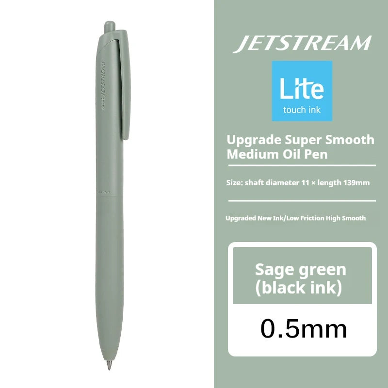 New Uni Jetstream Ballpoint Pens,Multi-Colors Lite Touch Ink Smooth Writing,Light as a Feather,Eco-Friendly 0.5/0.7mm Sign stylo