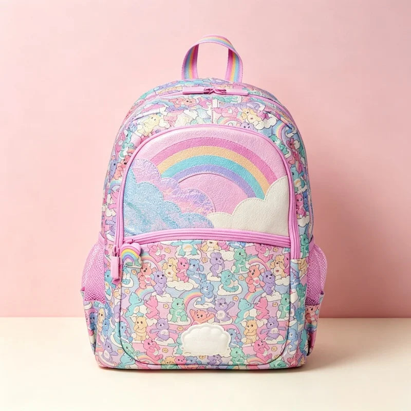 Australian Schoolbag Ergonomic Backpack Large Capacity Lunch Box Wallet Meal Pack Water Cup Collectible Bag Gift Series Ornament