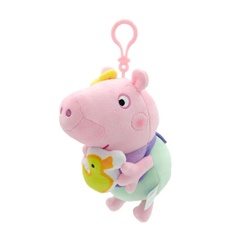 100% Genuine Peppa Pig 12-19cm Peppa George Evie Plush Toy Evy Cartoon Stuffed Animals Doll Children Birthday Christmas Gift