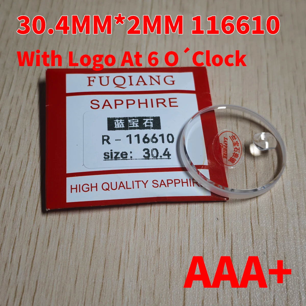 Sapphire Crystal With Gasket For Rolex Watch Crystal Replacement For Rolex 68273 15233 69173 16233 116610 126610Sapphire Crystal