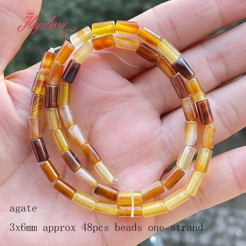 Natural Stone Beads square round jade For Necklace Bracelet Spacer Strand 15" DIY Jewelry Making