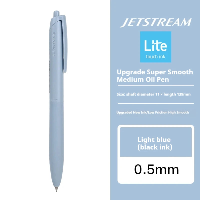 New Uni Jetstream Ballpoint Pens,Multi-Colors Lite Touch Ink Smooth Writing,Light as a Feather,Eco-Friendly 0.5/0.7mm Sign stylo