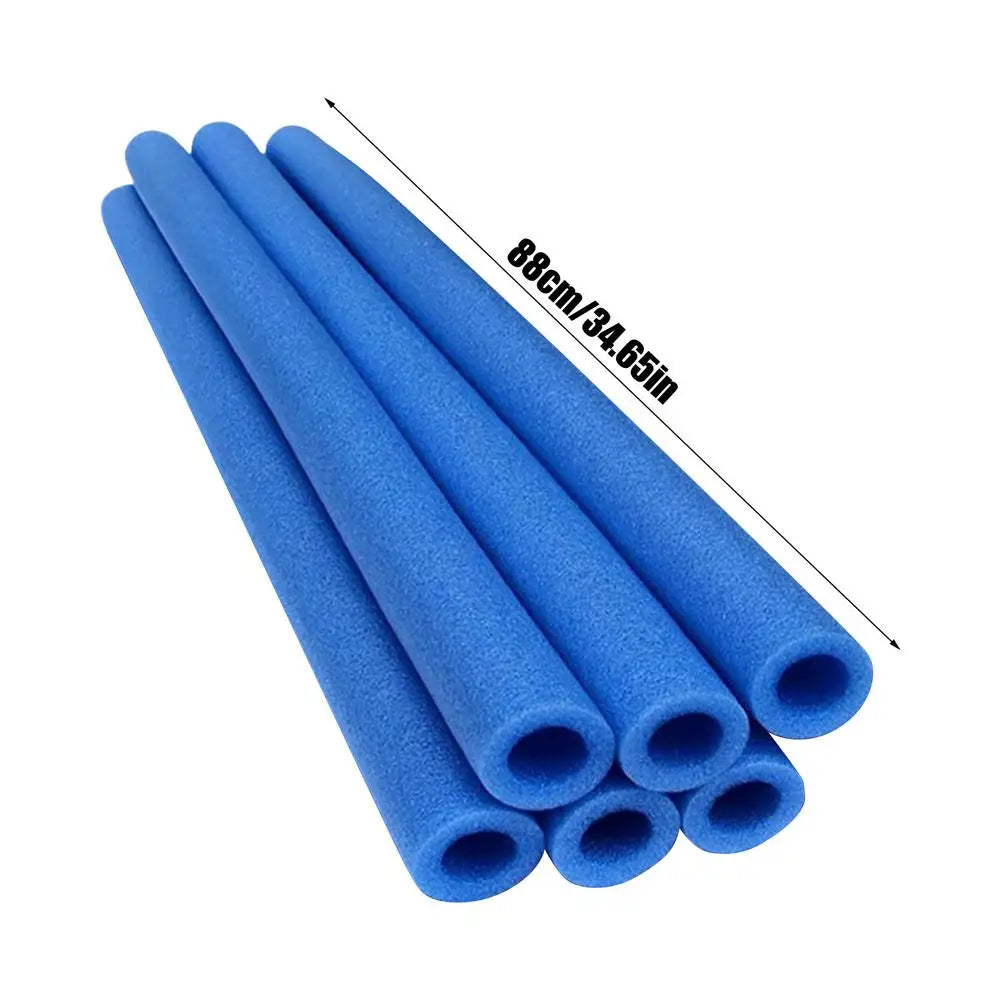 6pcs Trampolines Enclosures Foams Sleeves Replacement Trampolines Protective Poles Cover Paddings for Safety Protections