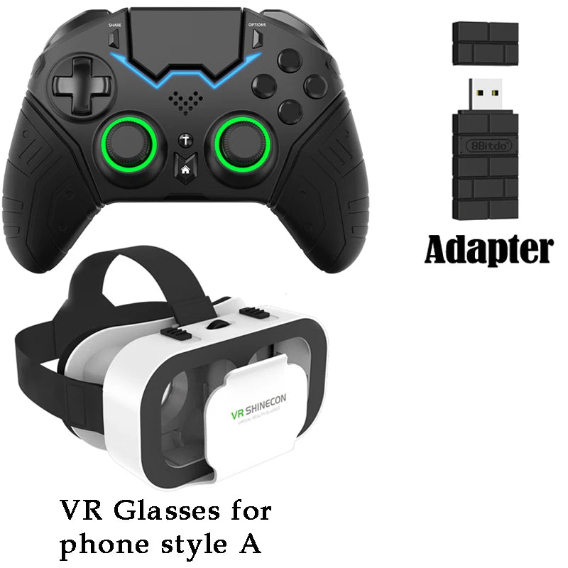 Wireless Controller For PS4 PS3 PS Playstation 4 3 Mobile Phone PC Android TV Control Bluetooth Gamepad Game Pad Joystick Gaming